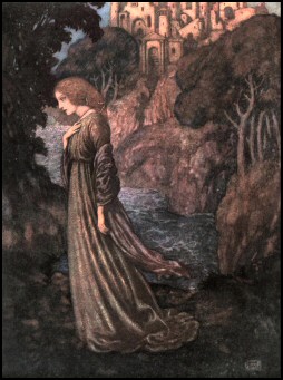 A Lady in a Forest