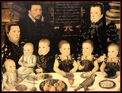 Cobham Family at Table